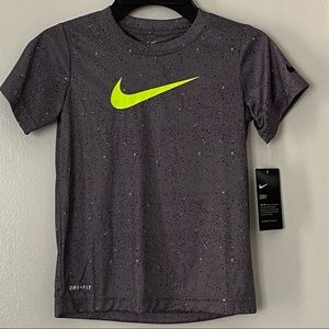 Boys Nike Dry-Fit Athletic Cut Tee Size 6 Med